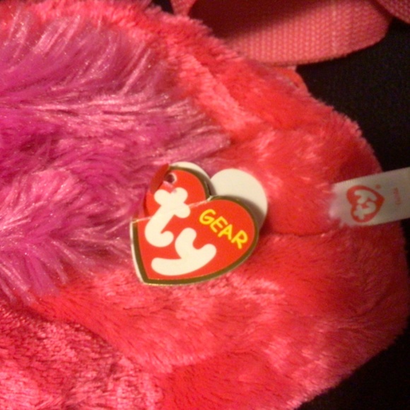 Plush Bundle: Squishmallows Avery Duck Pencil Case & Ty Gilda Flamingo Mini Bag - Picture 6 of 10